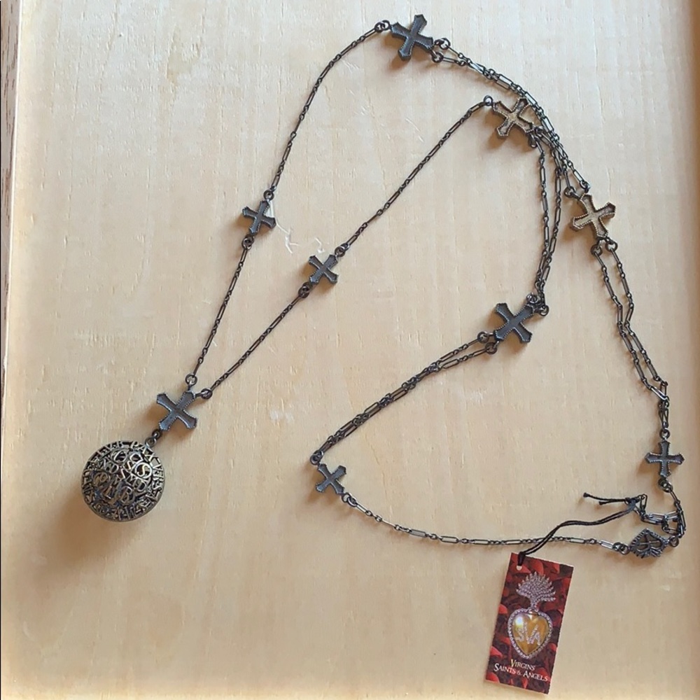 Virgins Saints Angels Long Necklace